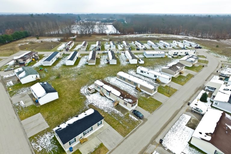 Brookhaven Estates Mobile Home Park Newaygo Michigan