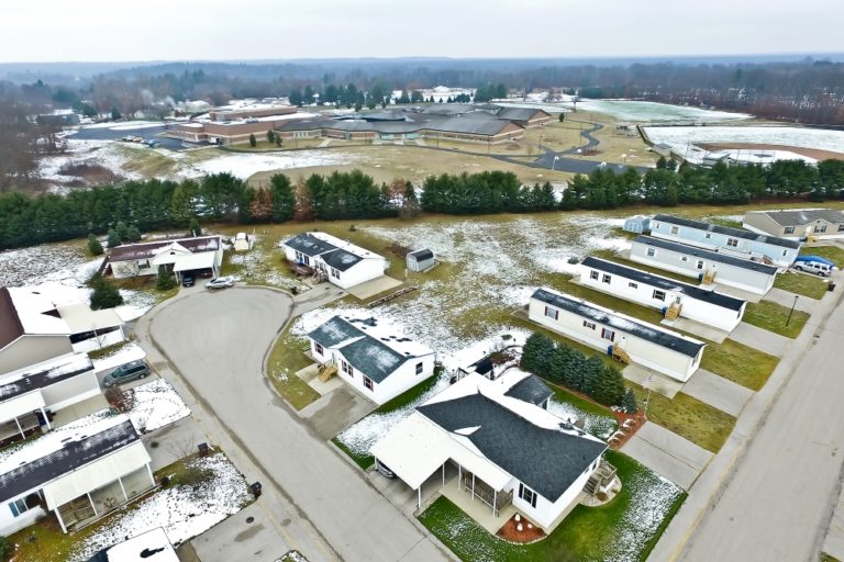 Brookhaven Estates Mobile Home Park Newaygo Michigan